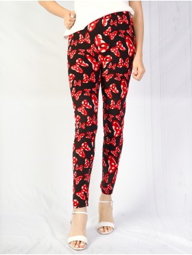 Butterfly Pattern Stretchy Legging 